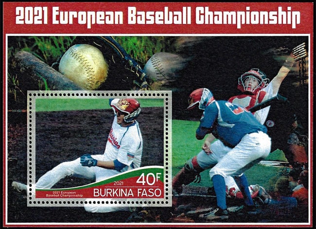 2021 Burkina Faso – European Baseball Championship (1 value)