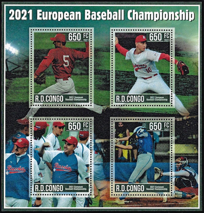 2021 Congo – European Baseball Championship (4 values)