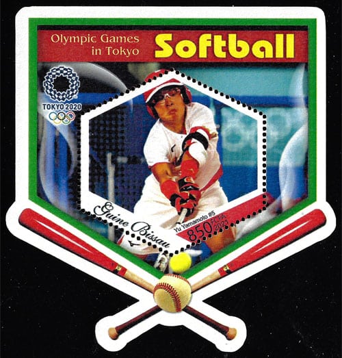 2021 Guinea Bissau – Olympic Games in Tokyo – Softball (1 value) with Yu Yamamoto