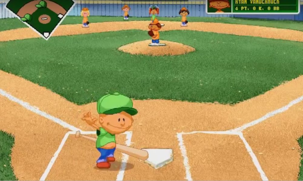 Pablo Sanchez At Bat in Backyard Sports