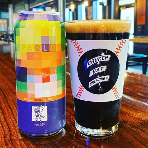 Broken Bat Brewing – Pablo Mexican Chocolate Stout