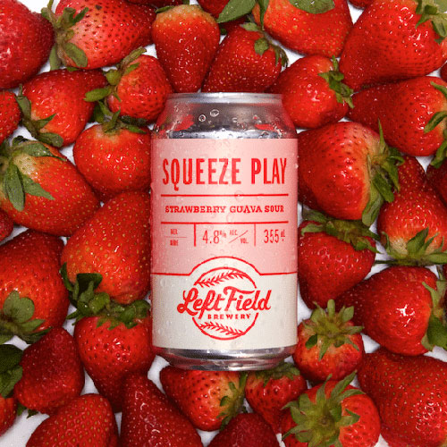 Squeeze Play Strawberry Guava - Left Field Brewery