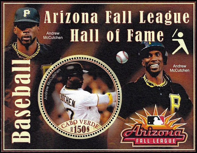 2021 Cabo – Arizona Fall League Hall of Fame (1 value) with Andrew McCutchen