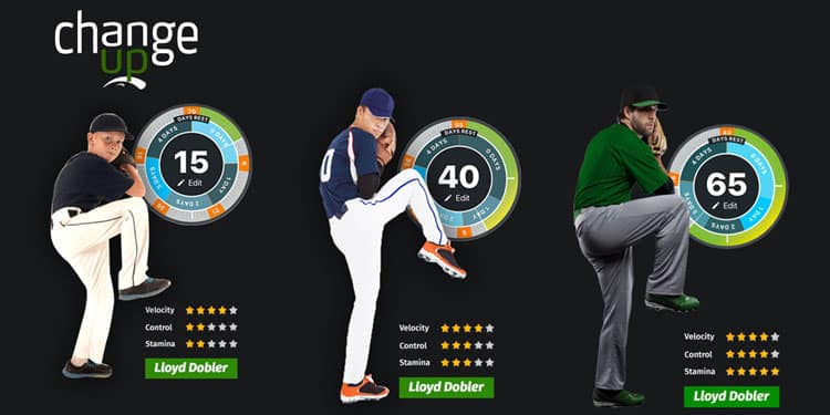 ChangeUp – Baseball App to Track Pitches