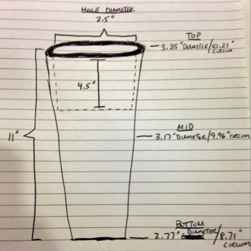 Dugout Mugs Initial Sketch