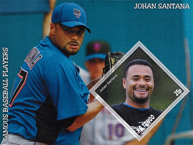 2011 P.R. Tongo – Famous Baseball Players, Johan Santana