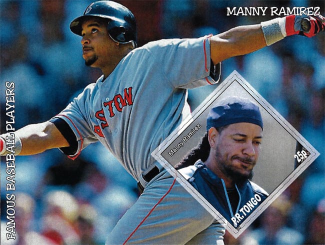2011 P.R. Tongo – Famous Baseball Players, Manny Ramirez