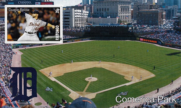 2012 P.R. Tongo – MLB Stadiums with Duane Below at Comerica Park