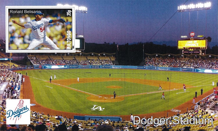 2012 P.R. Tongo – MLB Stadiums with Ronald Belisario at Dodger Stadium