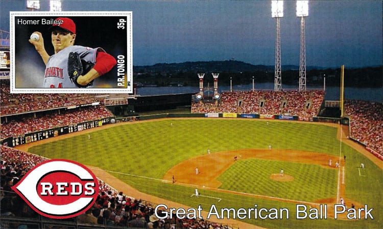 2012 P.R. Tongo – MLB Stadiums with Homer Bailey at Great American Ballpark