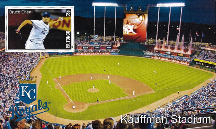 2012 P.R. Tongo – MLB Stadiums with Bruce Chen. Kauffman Stadium