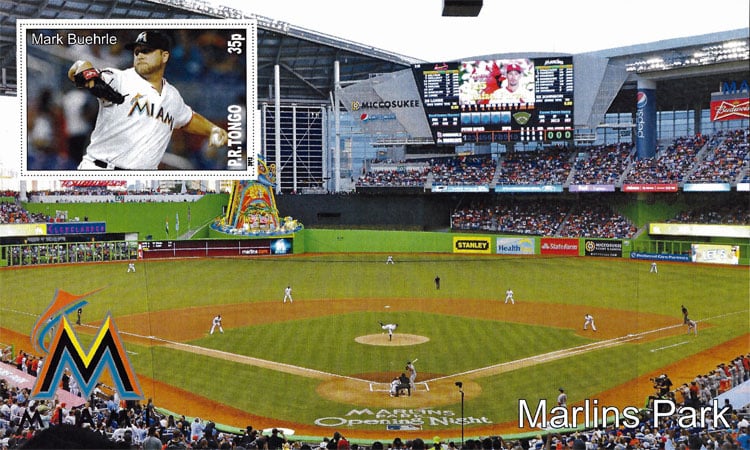 2012 P.R. Tongo – MLB Stadiums with Mark Buehrle at Marlins Park