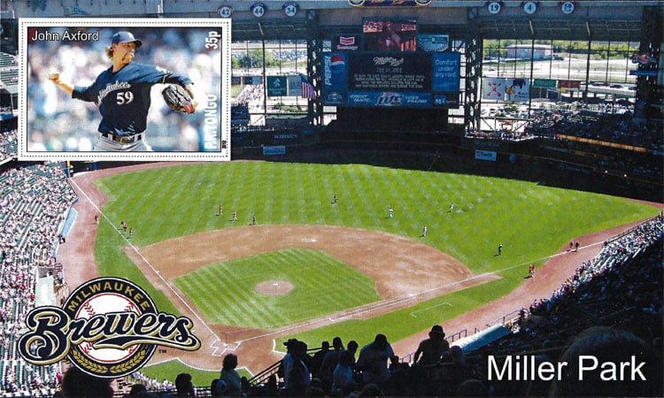 2012 P.R. Tongo – MLB Stadiums with John Axford at Miller Park Stadium
