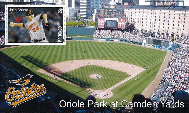 2012 P.R. Tongo – MLB Stadiums with Jake Arrieta at Oriole Park at Camden Yards