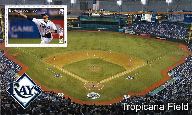 2012 P.R. Tongo – MLB Stadiums with Burke Badenhop at Tropicana Field