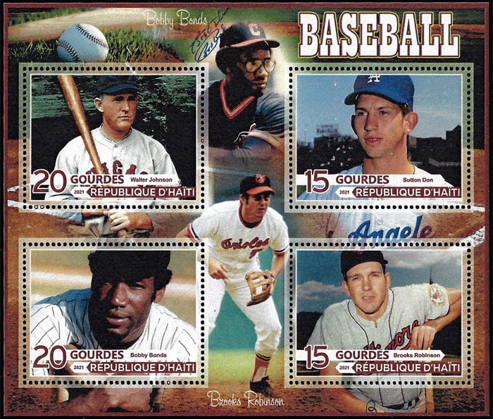 2021 Haiti – Baseball with Walter Johnson, Don Sutton, Bobby Bonds, Brooks Robinson