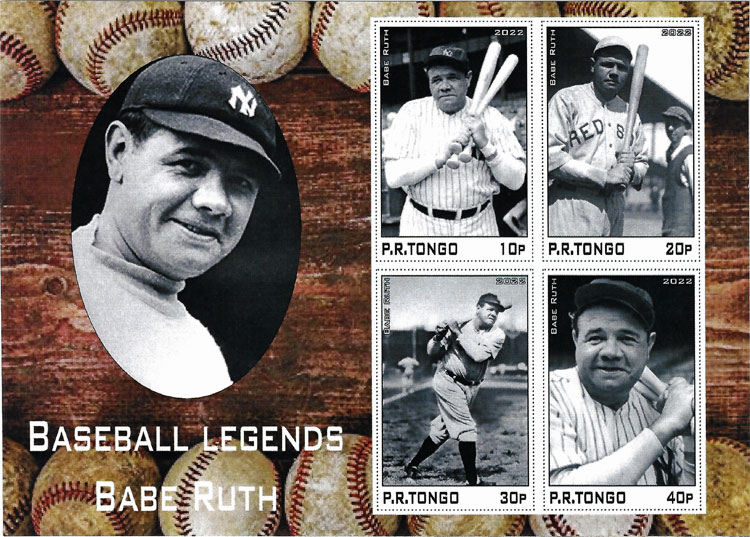 2022 P.R. Tongo – Baseball Legends, with Babe Ruth