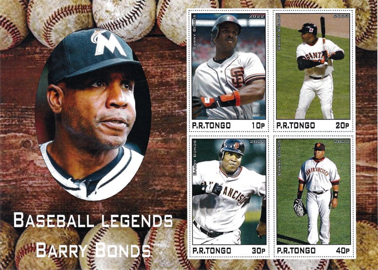 2022 P.R. Tongo – Baseball Legends, with Barry Bonds