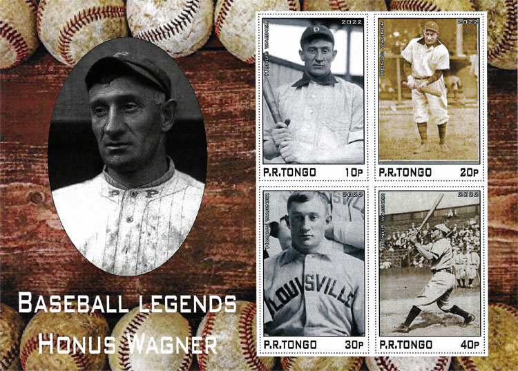 2022 P.R. Tongo – Baseball Legends, with Honus Wagner