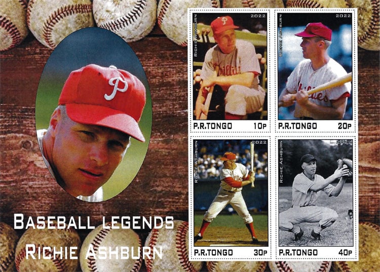 2022 P.R. Tongo – Baseball Legends, with Richie Ashburn