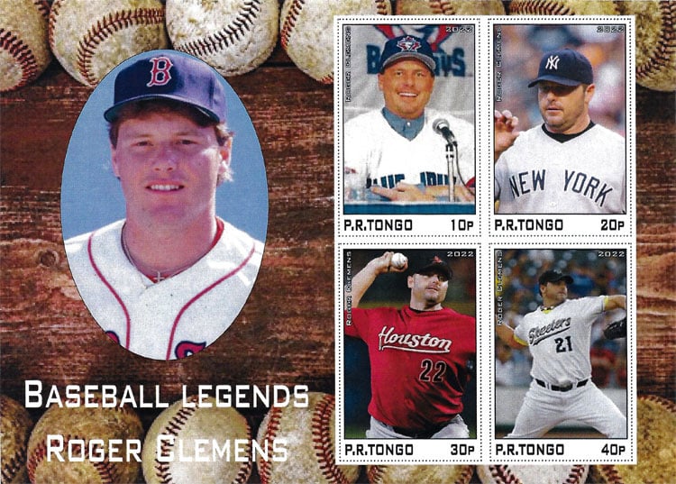 2022 P.R. Tongo – Baseball Legends, with Roger Clemens