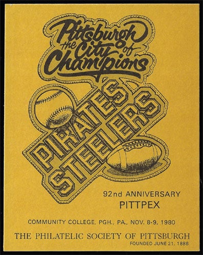 1970 The Philatelic Society of Pittsburgh – Pittsburgh City Champions