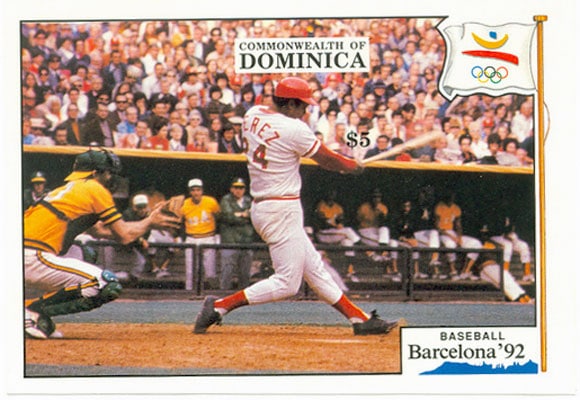 1992 Dominica – Barcelona Olympics with Tony Perez