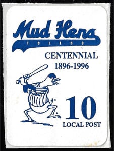 1996 Toledo Mud Hens Centennial – Local Post