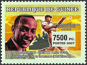 2007 Guinea – Jeux de Berlin 1936 single with Joe DiMaggio & Jesse Owens