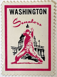 Washington Senators Commemorative Stamp