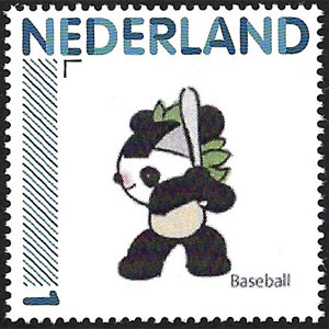 2010 Netherlands – Olympic Mascot, Baseball