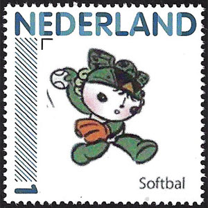 2010 Netherlands – Olympic Mascot, Softball