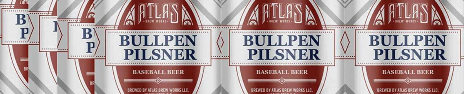 Bullpen Pilsner by Atlas Brew Works header