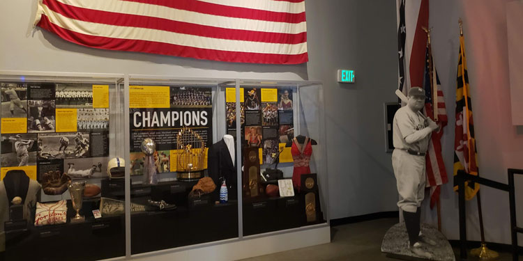 Room Inside Babe Ruth's Birthplace And The Baltimore Orioles