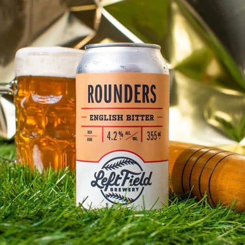 Rounders English Bitter in a Glass – Left Field Brewery