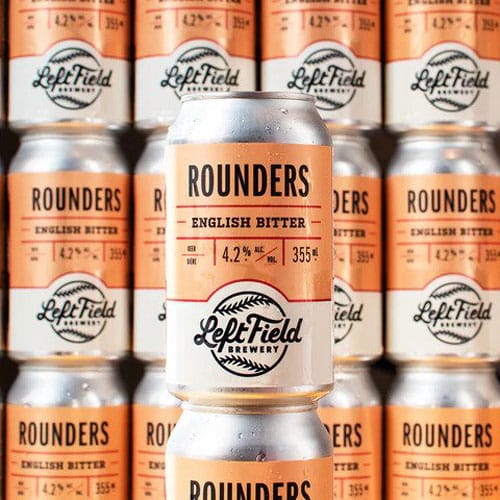 Rounders English Bitter Stacked Cans – Left Field Brewery