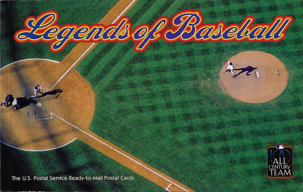 Legends of Baseball – U.S. Postage Postcard Set