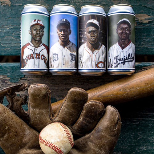 Main & Mill Brewing – Satchel Paige Pilsner with Baseball Glove