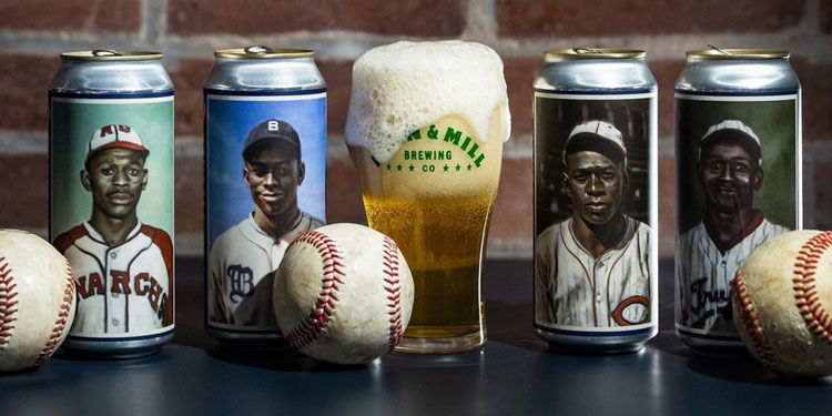 Main & Mill Brewing – Satchel Paige Pilsner Beer Lineup