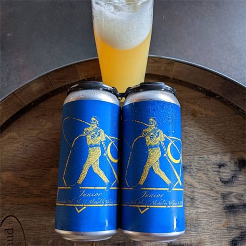 Structures Brewing – Junior Pale Ale Blue Cans