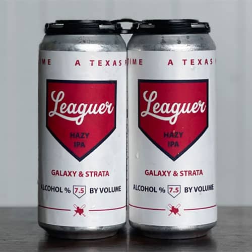 Leaguer IPA with Galaxy & Strata - Texas Leaguer Brewing