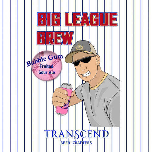 Transcend Beer Crafters – Big League Brew Label