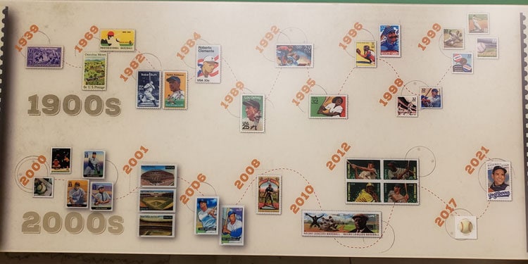 Every U.S. Baseball Postage Stamp