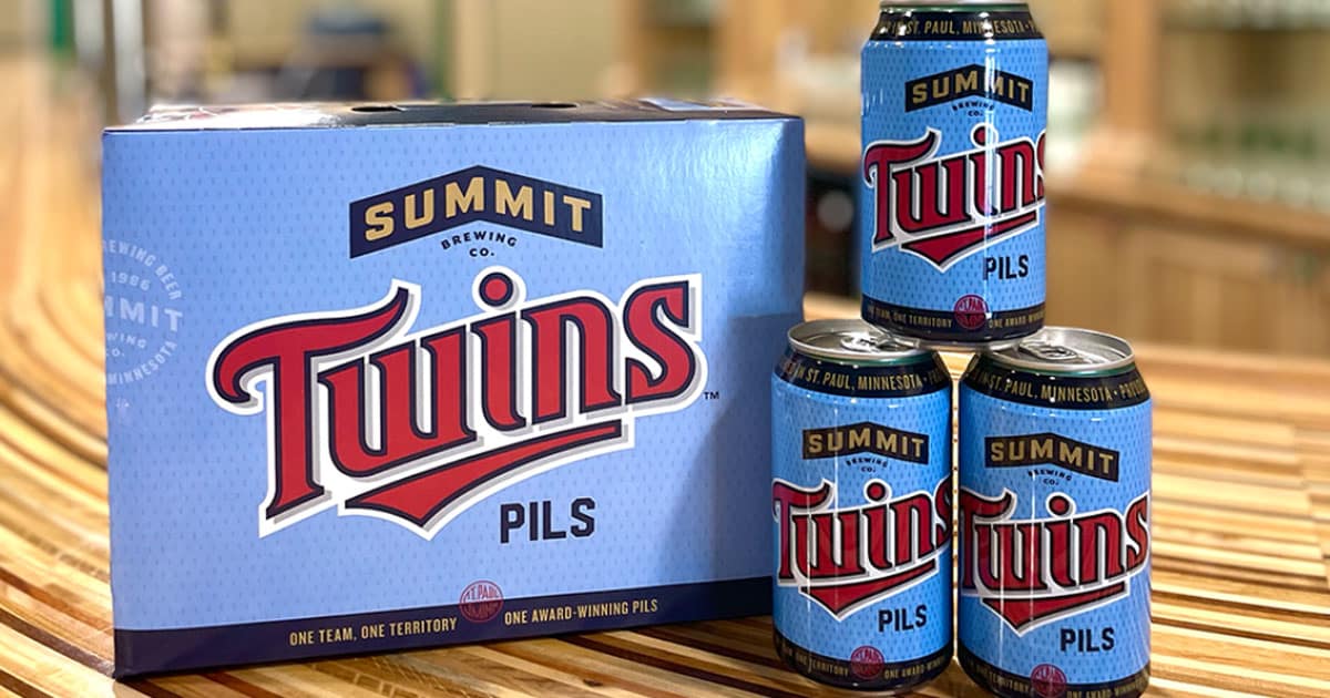 Minnesota Twins connection makes a hit of Summit Brewing's pilsner -  Minneapolis / St. Paul Business Journal