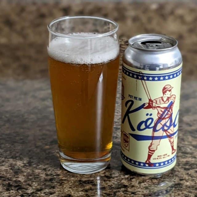 Farm Country Brewing – Put Me In Kolsch in a Glass