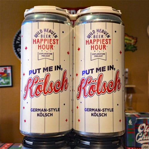 Wild Heaven Beer – Put Me In Kolsch Cans