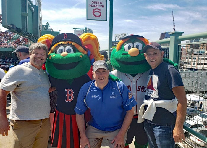 Wally the Green Monster & Tessie – Boston Red Sox mascots
