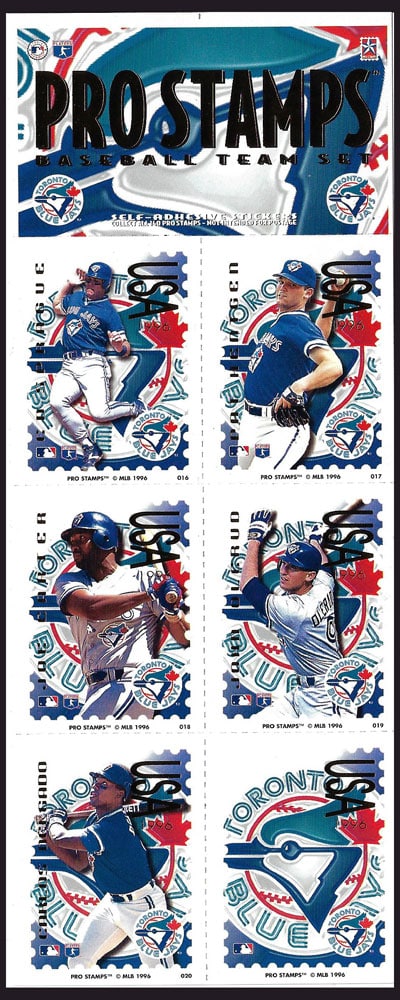 1996 Pro Stamps – Toronto Blue Jays