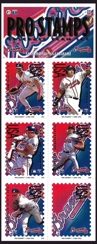 1996 Pro Stamps – Atlanta Braves