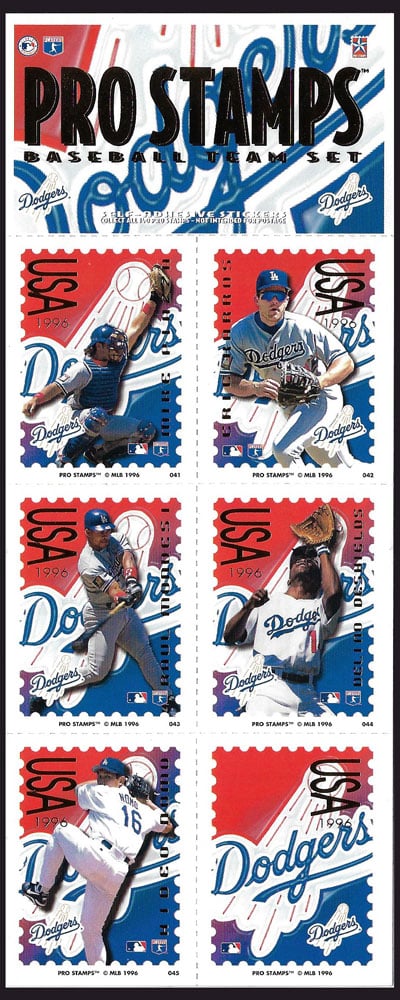 1996 Pro Stamps – Los Angeles Dodgers